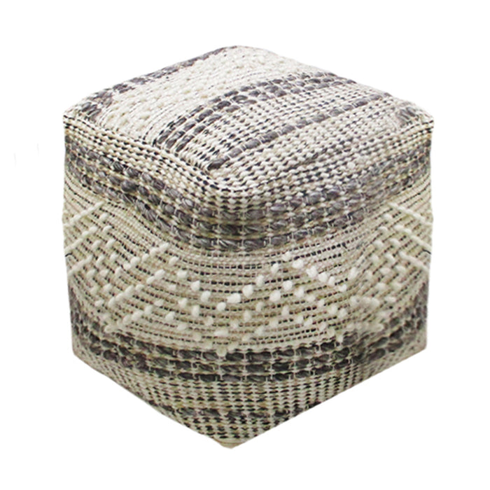 SAKAI POUF - COTTON/ WOOL/ HEMP