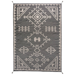 Area Rug, Bedroom Rug, Living Room Rug, Living Area Rug, Indian Rug, Office Carpet, Office Rug, Shop Rug Online, Nz Wool, Grey, Beige, Punja, Flat Weave, Plush 