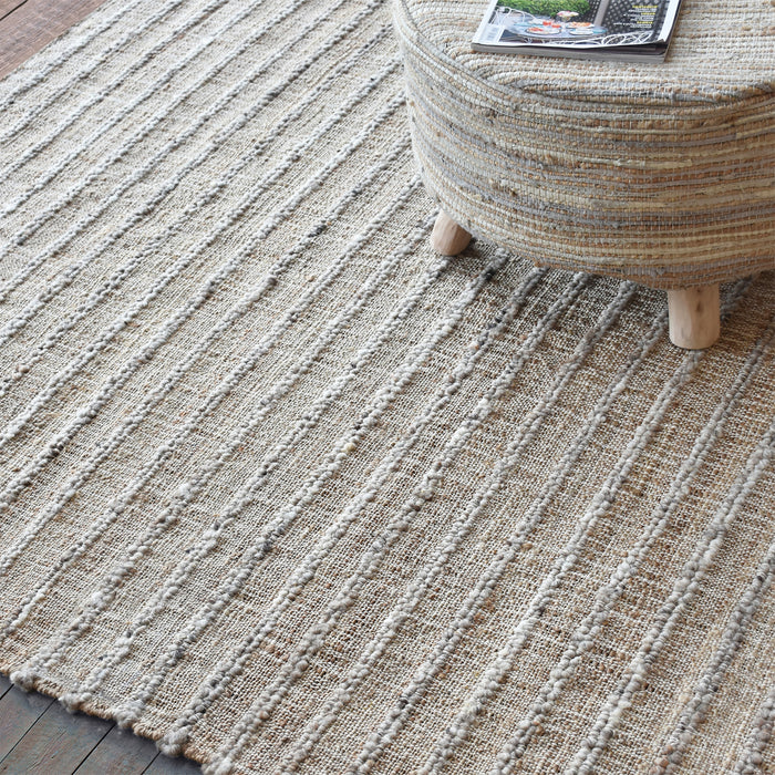 SALINA RUG - HEMP/ WOOL