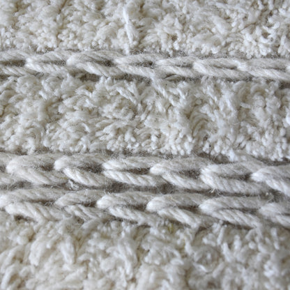 Area Rug, Bedroom Rug, Living Room Rug, Living Area Rug, Indian Rug, Office Carpet, Office Rug, Shop Rug Online, Wool, Natural White, Pitloom, All Cut, Plain 