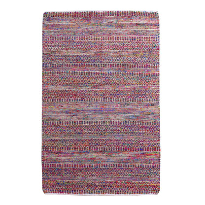 Area Rug, Bedroom Rug, Living Room Rug, Living Area Rug, Indian Rug, Office Carpet, Office Rug, Shop Rug Online, Recycled Silk, Hemp, Multi, Pitloom, Flat Weave, Geometrical
