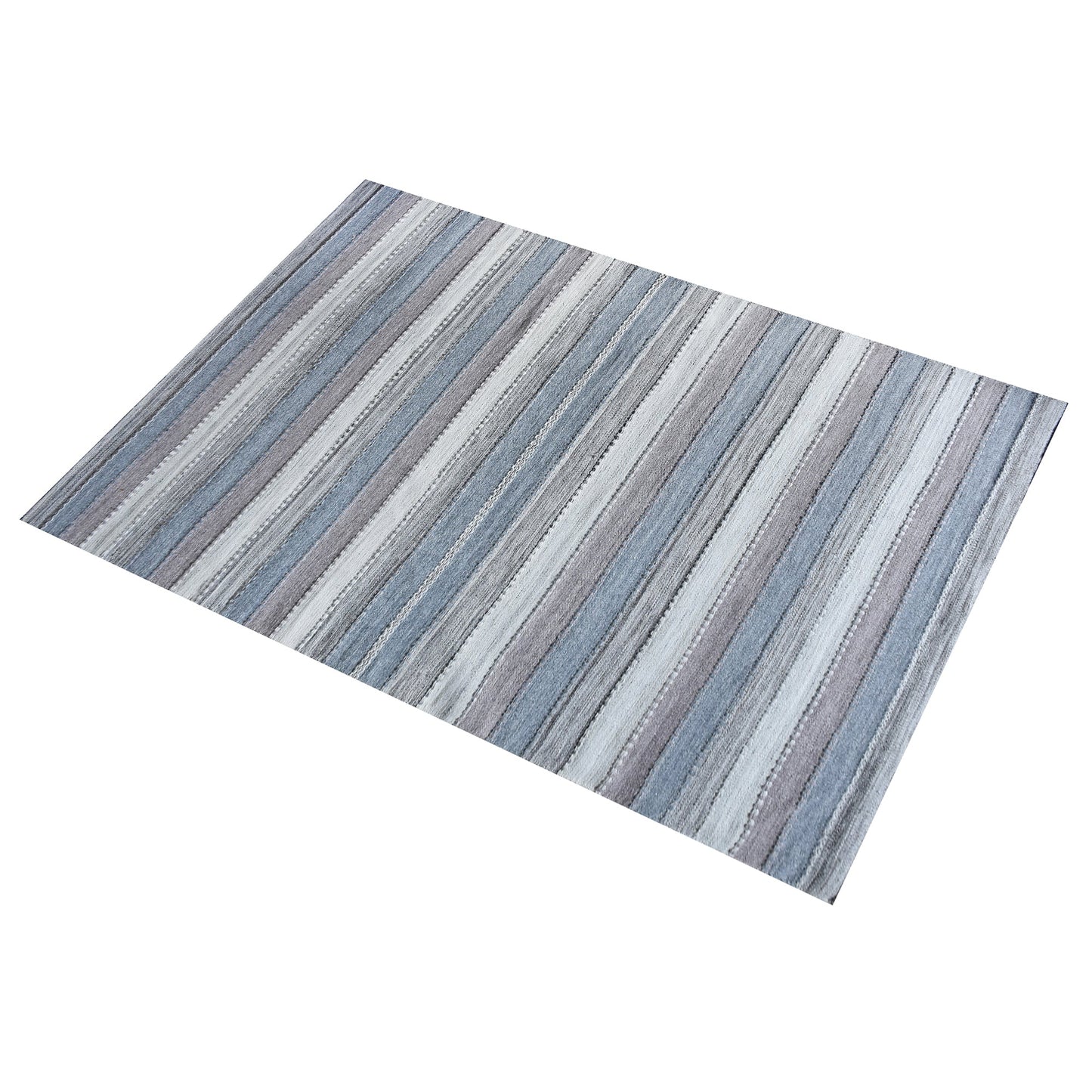 Area Rug, Bedroom Rug, Living Room Rug, Living Area Rug, Indian Rug, Office Carpet, Office Rug, Shop Rug Online, Pet, Grey,Taupe, Pitloom, Flat Weave, Stripe