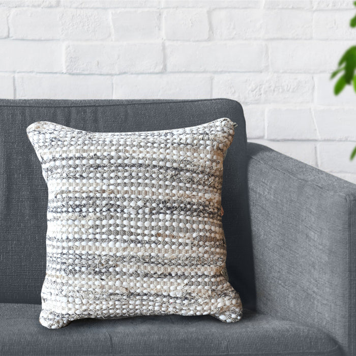 SARTA PILLOW - COTTON/ RECYCLED FABRIC