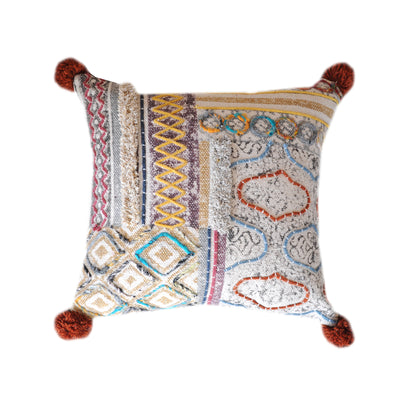 Selmer Pillow, Cotton, Printed, Polyester, Multi, Pitloom, All Cut