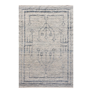 Area Rug, Bedroom Rug, Living Room Rug, Living Area Rug, Indian Rug, Office Carpet, Office Rug, Shop Rug Online, Denim, Cotton Salvage, Natural White, Blue, Pitloom, All Loop, tribale 