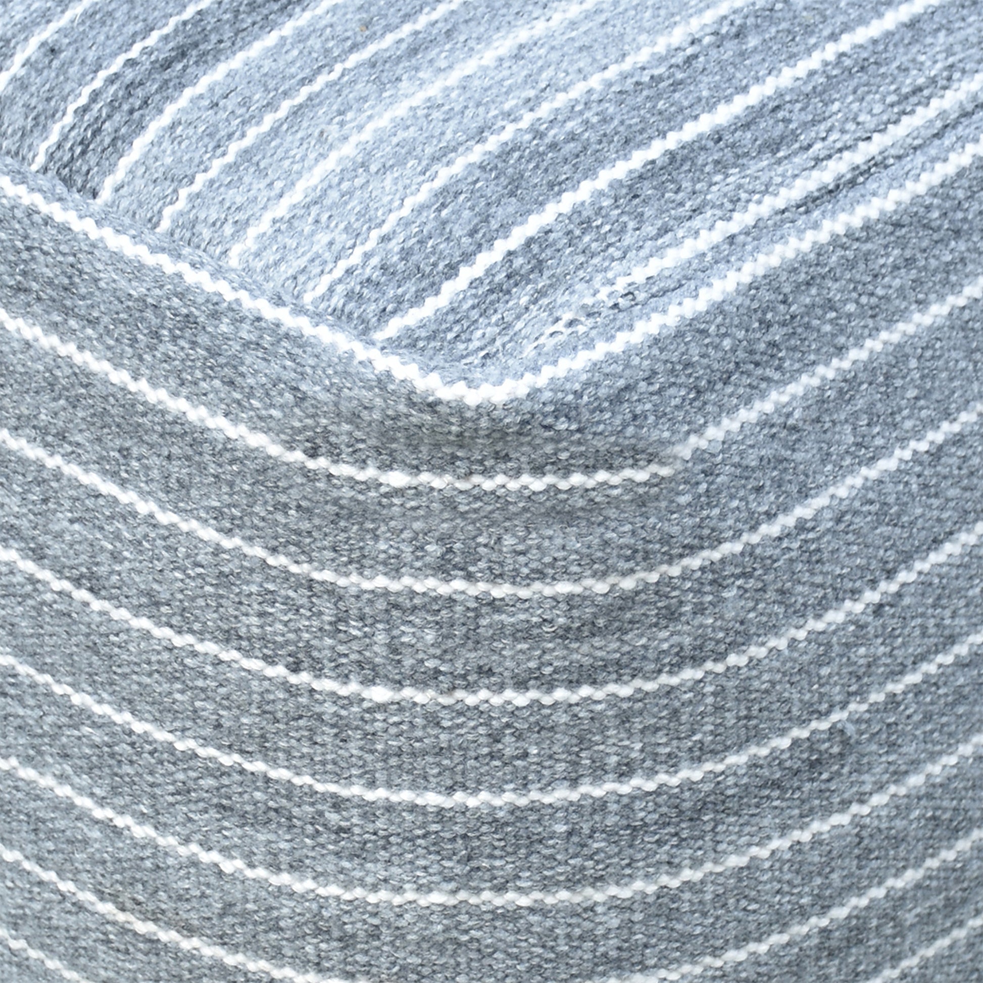 Sion Pouf, Pet, Grey, Pitloom, Flat Weave 