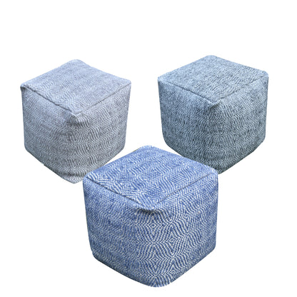 Soweto Pouf, Pet, Pitloom, Flat Weave 