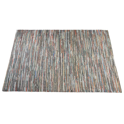 Area Rug, Bedroom Rug, Living Room Rug, Living Area Rug, Indian Rug, Office Carpet, Office Rug, Shop Rug Online, Recyled Leather, Hemp, Natural White, Multi, Pitloom, Flat Weave, Textured