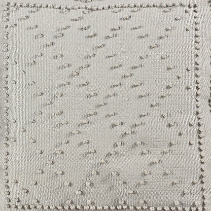Stubbs Cushion, Micro Fiber, Grey, Pitloom, All Loop
