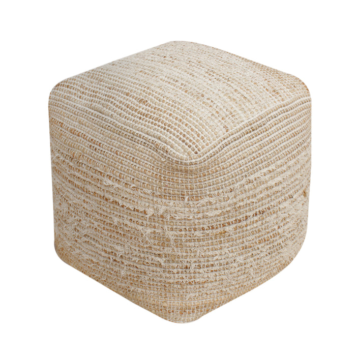 TARSIS POUF - JUTE/ COTTON