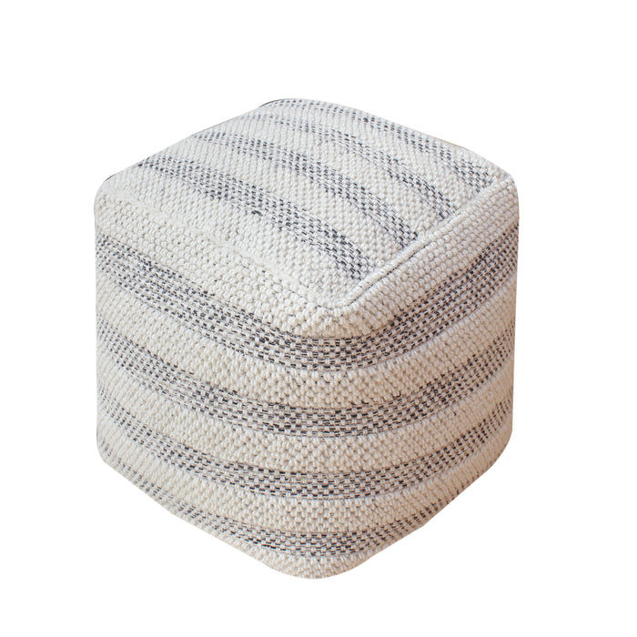TEIJO POUF - WOOL/ COTTON