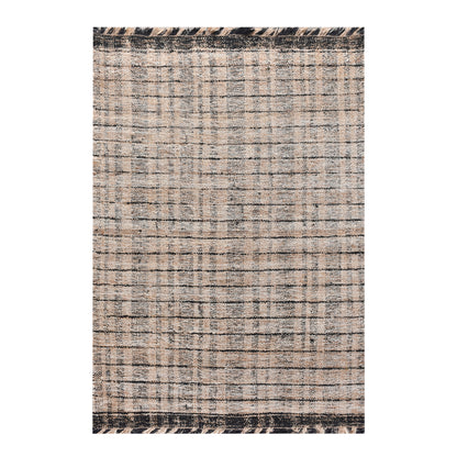 Area Rug, Bedroom Rug, Living Room Rug, Living Area Rug, Indian Rug, Office Carpet, Office Rug, Shop Rug Online, Jute, Hand Spun Yarn, Natural, Charcoal, Punja, Flat Weave, textured
