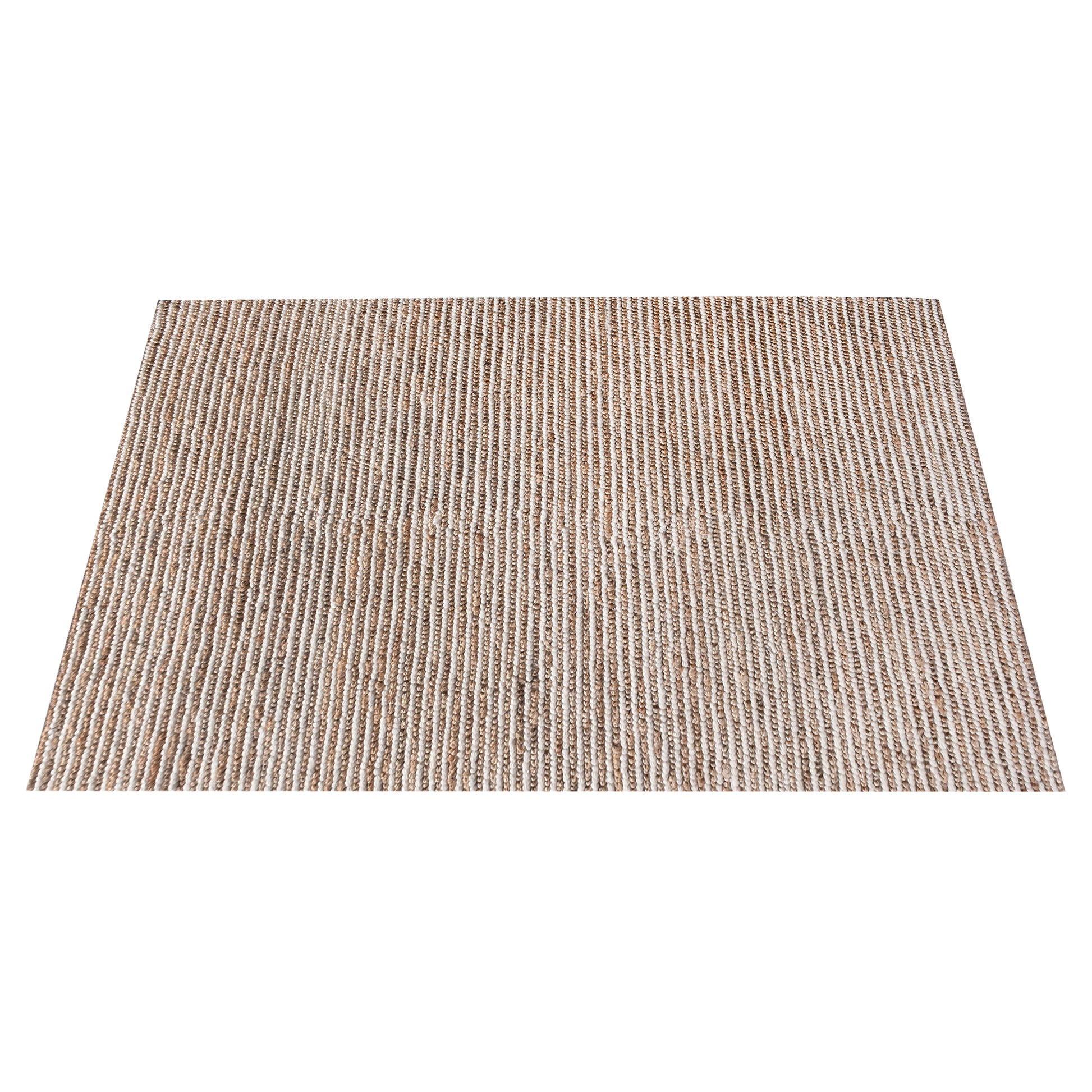 Area Rug, Bedroom Rug, Living Room Rug, Living Area Rug, Indian Rug, Office Carpet, Office Rug, Shop Rug Online, Jute, Wool, Natural, Natural White, Pitloom, All Loop, Strip