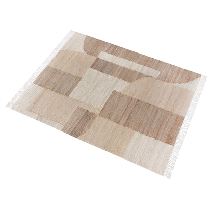 Area Rug, Bedroom Rug, Living Room Rug, Living Area Rug, Indian Rug, Office Carpet, Office Rug, Shop Rug Online, Jute, Natural, Natural White, Pitloom, Flat Weave, straight line