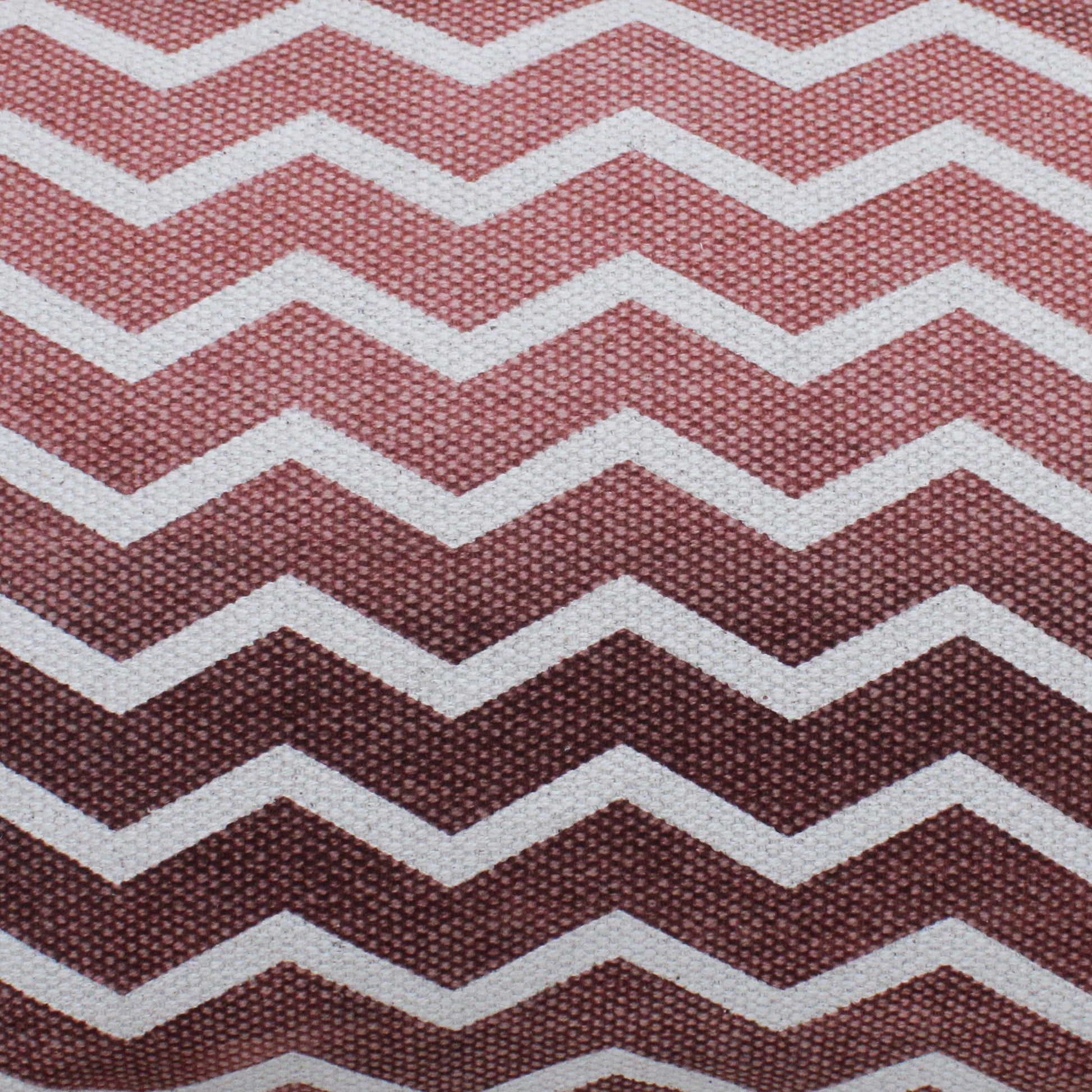Rodez Pillow, Cotton, Printed, Brick, Pitloom, Flat Weave