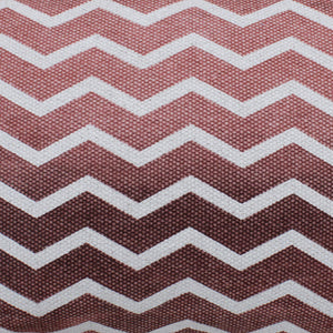 Rodez Pillow, Cotton, Printed, Brick, Pitloom, Flat Weave