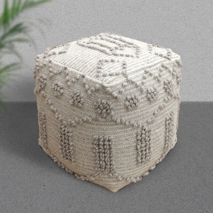 VARENNA POUF - WOOL