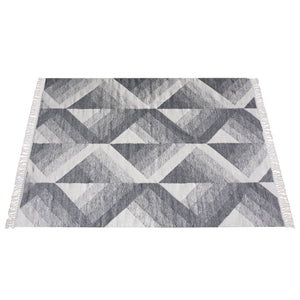 Area Rug, Bedroom Rug, Living Room Rug, Living Area Rug, Indian Rug, Office Carpet, Office Rug, Shop Rug Online, Pet, Grey, Natural White, Punja, Flat Weave, Geometrical