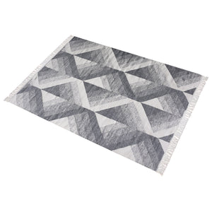 Area Rug, Bedroom Rug, Living Room Rug, Living Area Rug, Indian Rug, Office Carpet, Office Rug, Shop Rug Online, Pet, Grey, Natural White, Punja, Flat Weave, Geometrical