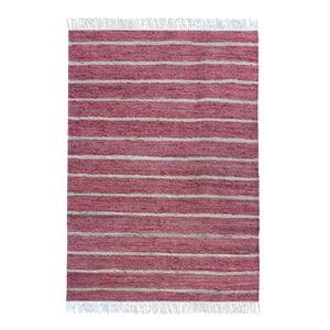 Area Rug, Bedroom Rug, Living Room Rug, Living Area Rug, Indian Rug, Office Carpet, Office Rug, Shop Rug Online, Recycled Fabric, Bubble Gum, Pitloom, Flat Weave, Stripes