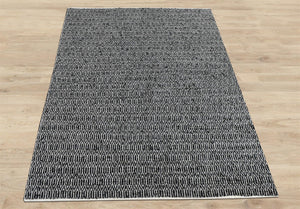 Area Rug, Bedroom Rug, Living Room Rug, Living Area Rug, Indian Rug, Office Carpet, Office Rug, Shop Rug Online, Leather, Charcoal, Pitloom / Flat Weave, Geometrical