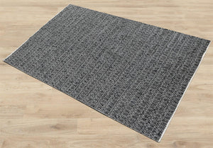 Area Rug, Bedroom Rug, Living Room Rug, Living Area Rug, Indian Rug, Office Carpet, Office Rug, Shop Rug Online, Leather, Charcoal, Pitloom / Flat Weave, Geometrical