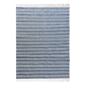 Area Rug, Bedroom Rug, Living Room Rug, Living Area Rug, Indian Rug, Office Carpet, Office Rug, Shop Rug Online, Pet, Blue,Natural White, Pitloom, Flat Weave, Stripes