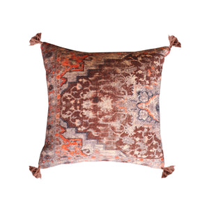 Wisla Pillow, Cotton, Printed, Multi, Pitloom, Flat Weave