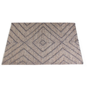 Area Rug, Bedroom Rug, Living Room Rug, Living Area Rug, Indian Rug, Office Carpet, Office Rug, Shop Rug Online, Hemp, Pet, Grey, Natural, Pitloom, Flat Weave, Geometrical