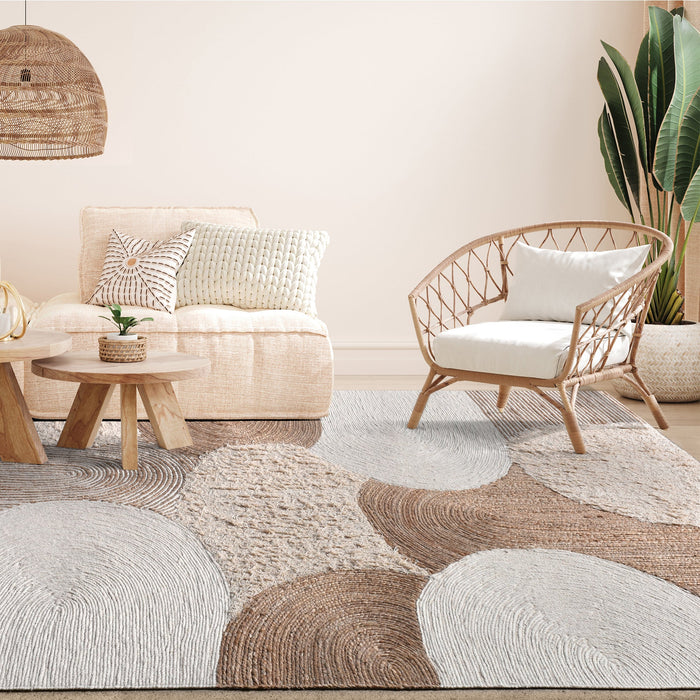 YORKTON RUG -  HEMP/ WOOL/ COTTON SALVAGE