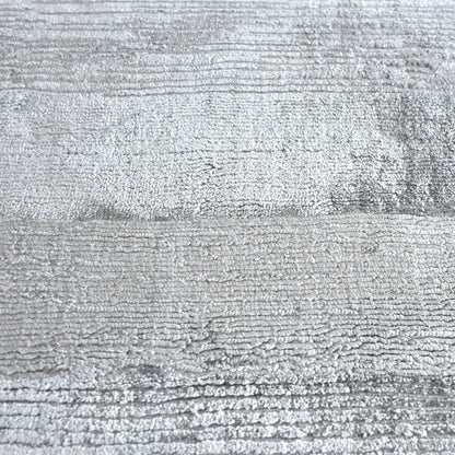 Area Rug, Bedroom Rug, Living Room Rug, Living Area Rug, Indian Rug, Office Carpet, Office Rug, Shop Rug Online, Viscose, Silver, Hand woven, Cut And Loop, Stripes