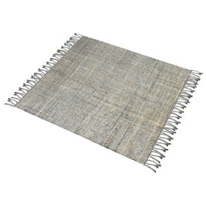 Area Rug, Bedroom Rug, Living Room Rug, Living Area Rug, Indian Rug, Office Carpet, Office Rug, Shop Rug Online, Hemp, Grey, Punja, Flat Weave, Plain