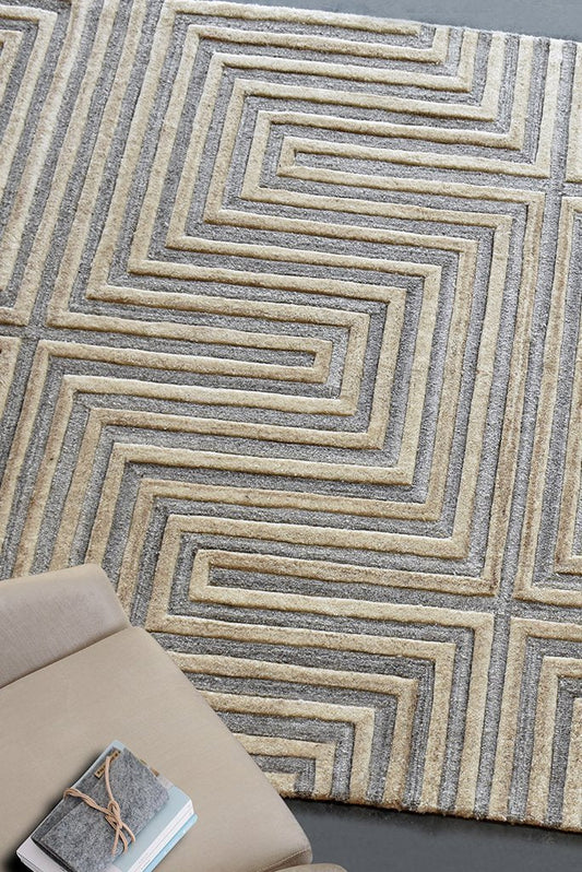 Area Rug, Bedroom Rug, Living Room Rug, Living Area Rug, Indian Rug, Office Carpet, Office Rug, Shop Rug Online, Wool, Beige, Natural White, Hand tufted, Cut And Loop, contemporary 
