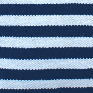 Oliver Pillow, Cotton, Natural White, Blue, Pitloom, Flat Weave