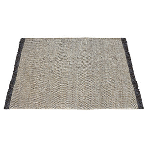 Area Rug, Bedroom Rug, Living Room Rug, Living Area Rug, Indian Rug, Office Carpet, Office Rug, Shop Rug Online, Hemp, Grey, Natural, Pitloom, Flat Weave, Traditional