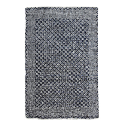 Area Rug, Bedroom Rug, Living Room Rug, Living Area Rug, Indian Rug, Office Carpet, Office Rug, Shop Rug Online, Hemp, Navy, Pitloom, Flat Weave, Chevron