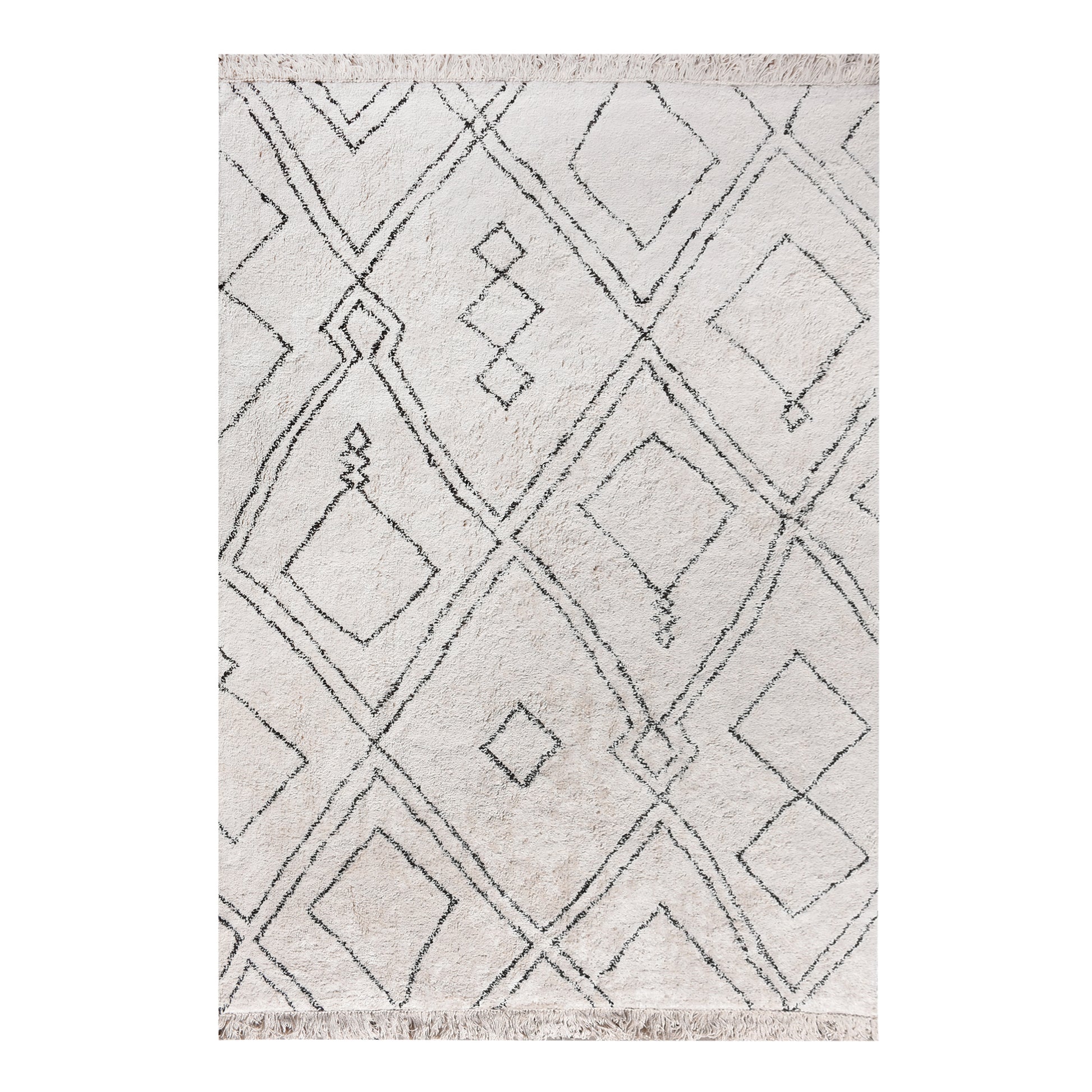 Area Rug, Bedroom Rug, Living Room Rug, Living Area Rug, Indian Rug, Office Carpet, Office Rug, Shop Rug Online, Cotton, Natural White, Brown, Bm Sn, All Cut, geometrical