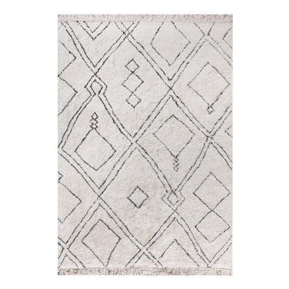 Area Rug, Bedroom Rug, Living Room Rug, Living Area Rug, Indian Rug, Office Carpet, Office Rug, Shop Rug Online, Cotton, Natural White, Brown, Bm Sn, All Cut, geometrical