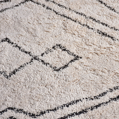 Area Rug, Bedroom Rug, Living Room Rug, Living Area Rug, Indian Rug, Office Carpet, Office Rug, Shop Rug Online, Cotton, Natural White, Brown, Bm Sn, All Cut, geometrical