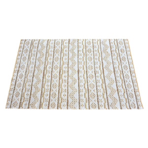 Area Rug, Bedroom Rug, Living Room Rug, Living Area Rug, Indian Rug, Office Carpet, Office Rug, Shop Rug Online, Hemp, Cotton, Natural White, Gold, Geometrical