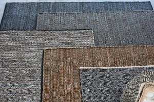 Area Rug, Bedroom Rug, Living Room Rug, Living Area Rug, Indian Rug, Office Carpet, Office Rug, Shop Rug Online, Leather, Charcoal, Pitloom / Flat Weave, Geometrical