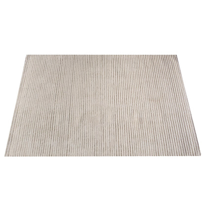 Area Rug, Bedroom Rug, Living Room Rug, Living Area Rug, Indian Rug, Office Carpet, Office Rug, Shop Rug Online, Nz Wool, Light Grey, Hand woven, All Cut, Plain Solid